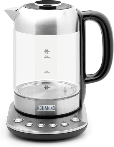 Haden Richmond Kettle – Electric Variable Temperature Fast Boil Kettle, 3000W