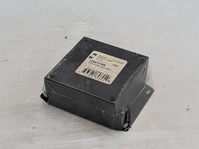 HAMMOND 1590YFBK Diecast Enclosure Flanged Base Black 92 x 92 x 42mm