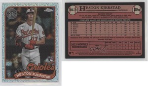 2024 Series 1 1989 Topps Chrome Silver Pack Heston Kjerstad #T89C-79 Rookie RC