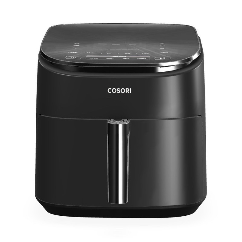 COSORI 5.8 qt Air Fryer 1700W Black LED Display Button Controls 11 Programs