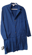 Unisex Meta Lab Coat Blue Size Medium