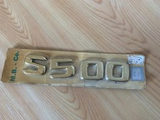 S500 Schriftzug Emblem | Passend f&uuml;r Mercedes W140 | NEU & OVP