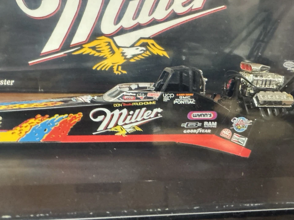 Larry Dixon 1996 Miller Gen Draft Splash negro 1 de 7.500 Top Fuel Dragster Foto 4 de 4