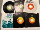 Lot Of 6 Beatles 45 Vinyl Records - Singles