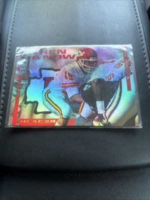 1994 Collectors Choice Joe Montana Then and Now Header Kansas City Chiefs
