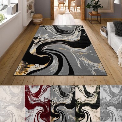 Marmor Muster Vorleger - Wohnzimmer, Schlafzimmer Teppich, Flur Läufer, Fußmatte