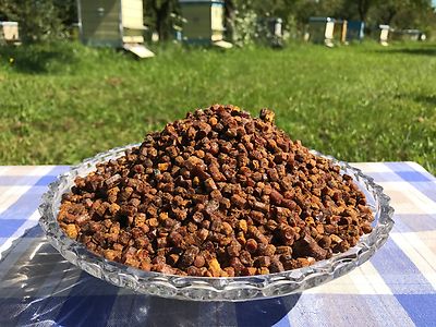 Fresh Organic Bee Bread, Naturally Fermented Pollen,Perga,250g, 2024 Season
