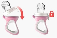Baby Dummy Fresh Fruit Food Feeder Weaning Feeding Nibbles Nutrition Pacifier UK