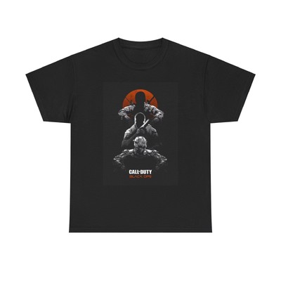 Call of Duty Black OPS Tshirt Retro gamer Xbox gaming Unisex Heavy Cotton Tee