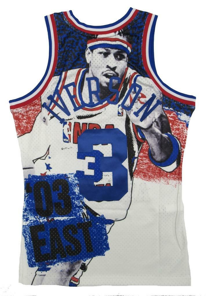 NBA ALLSTAR2003アイバーソン ユニホームMitchell&Ness 2003 All-Star Allen Iverson #3 76ers Mens Mitchell & Ness
