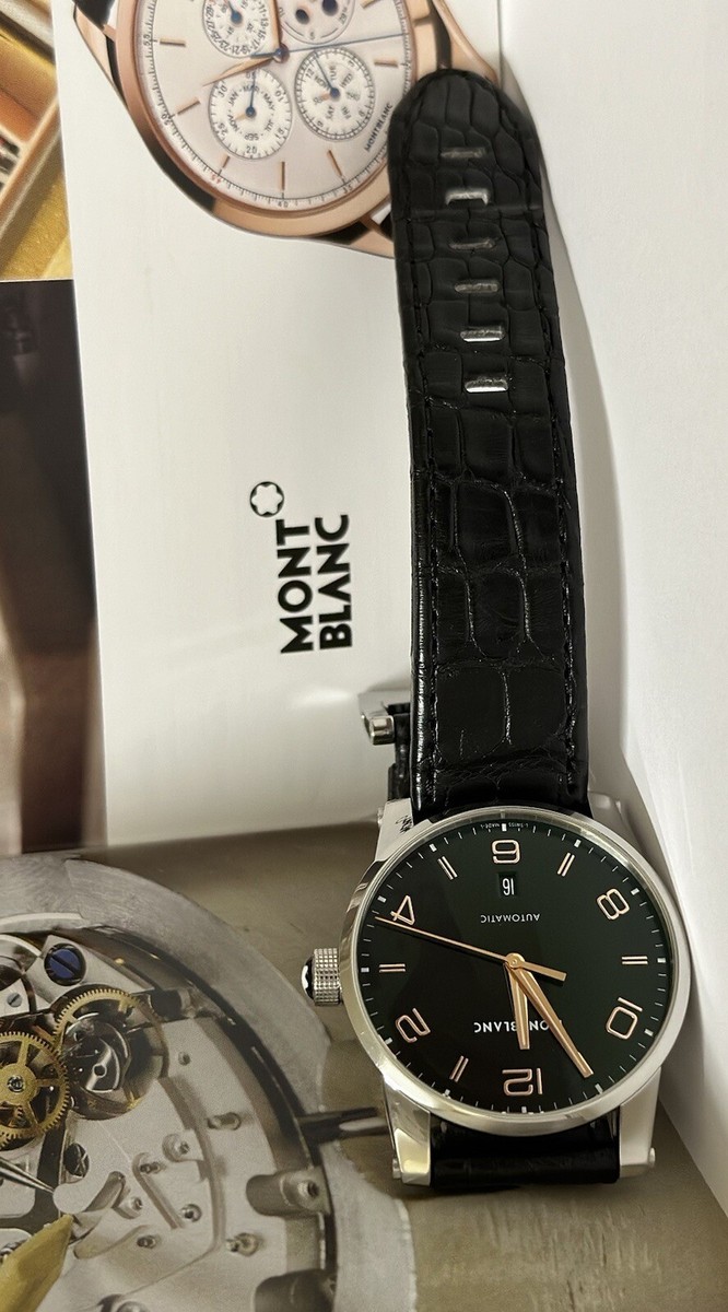 Montblanc Time Walker Automatic 7285 Black Dial, 43mm