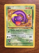 1999 Pokemon Fossil  -  Abo/Ekans  #46  - LP - 46/62 WOTC - French
