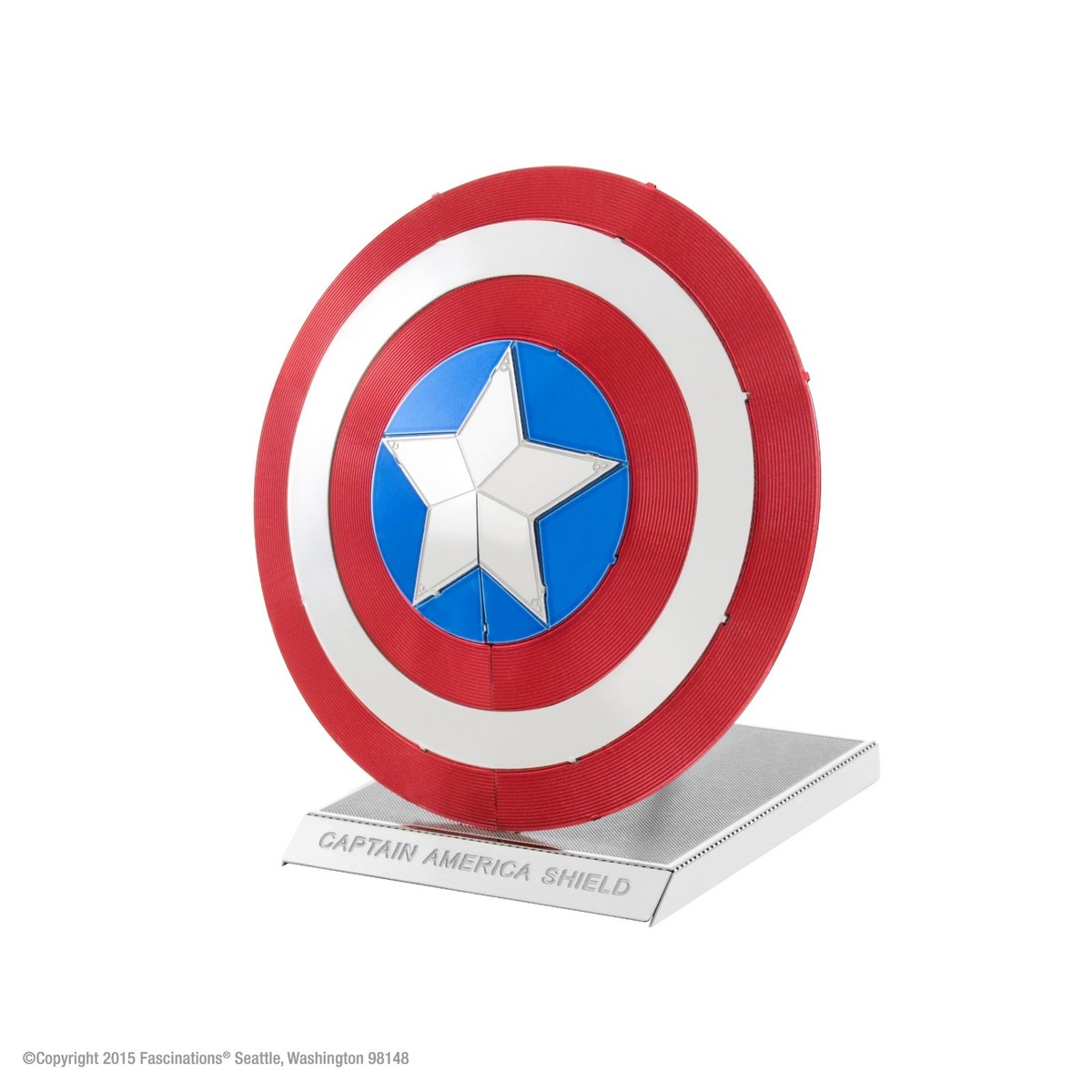 Captain America's Shield Marvel Avengers Metal Earth 3D Laser Cut