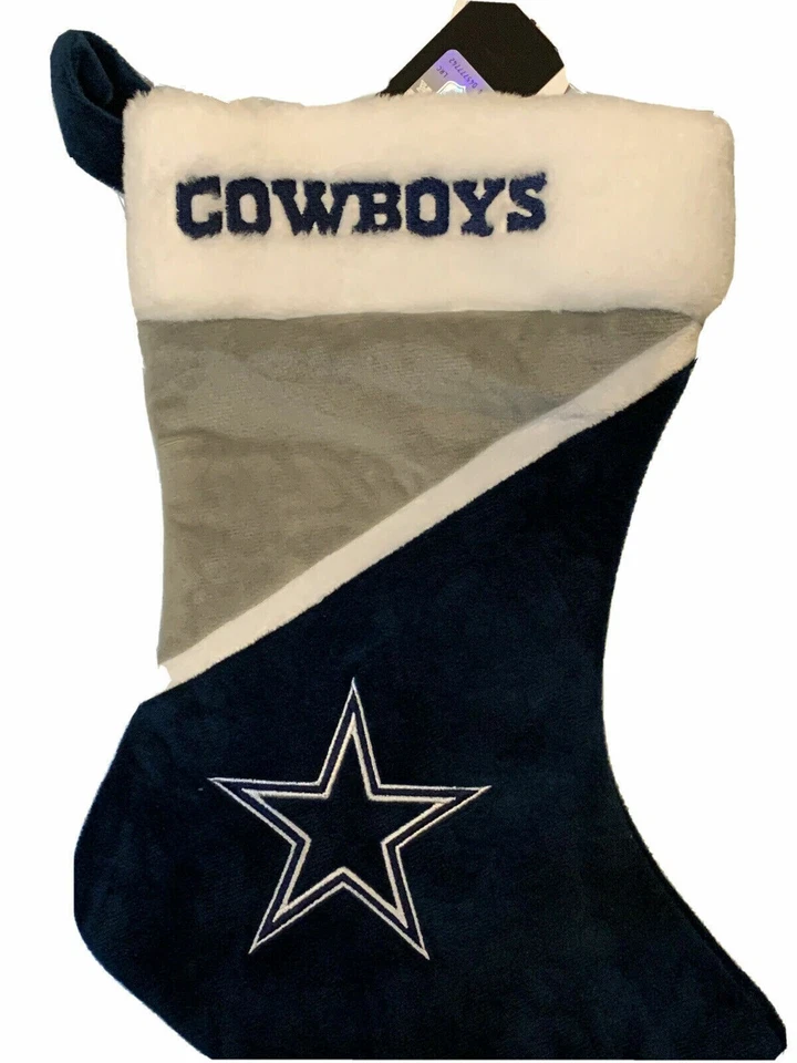 Medias navideñas de los Dallas Cowboys NFL Foto 4 de 4