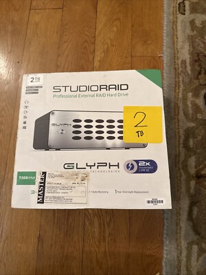 Glyph StudioRAID SR2000 USB 3.0 2TB Professional External RAID Hard Drive