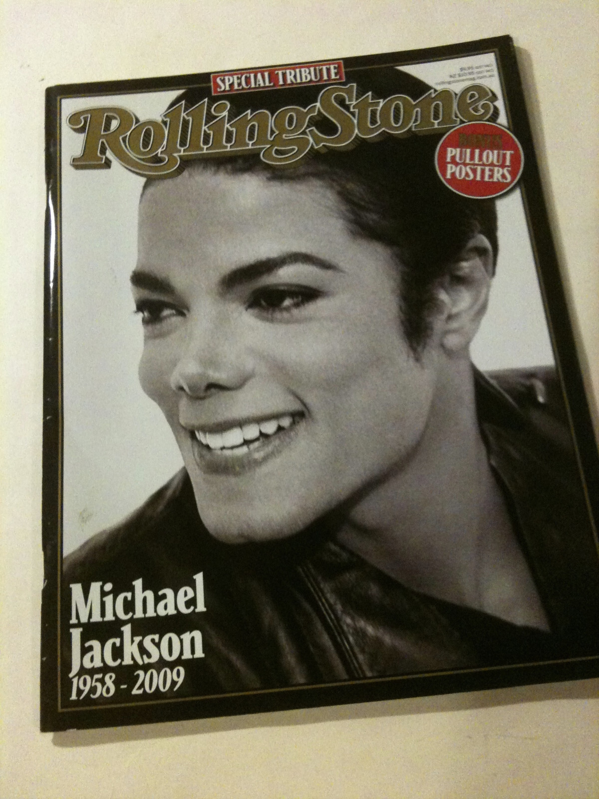 MICHAEL JACKSON 2009 Australian 'Rolling Stone' Tribute Magazine