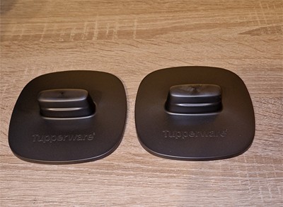 Tupperware 2x Ersatzteil Deckel für 500ml große UltraPro Gartöpfchen (2) Neu