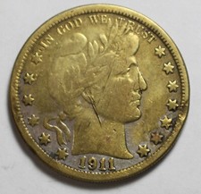 1911 Barber Half Dollar PH344
