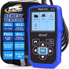 Nexas Nl102 Heavy Duty Truck Scanner All System Diesel Obd Diagnostic Tool Abs