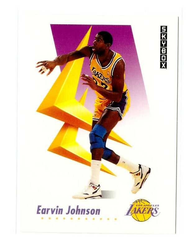 1991-92 Skybox Magic Johnson #137 Basketball Card