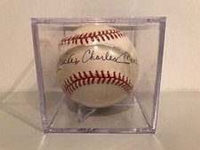 MICKEY MANTLE AUTOGRAPHED SIGNED BASEBALL COA EAC GALLERY VERY RARE!