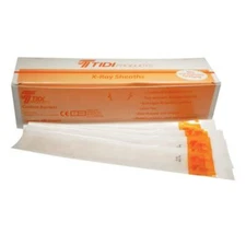 Tidi X-Ray Sensor Sheath Size 0, Kodak 6100 Series, Clear Plastic - Case of 500