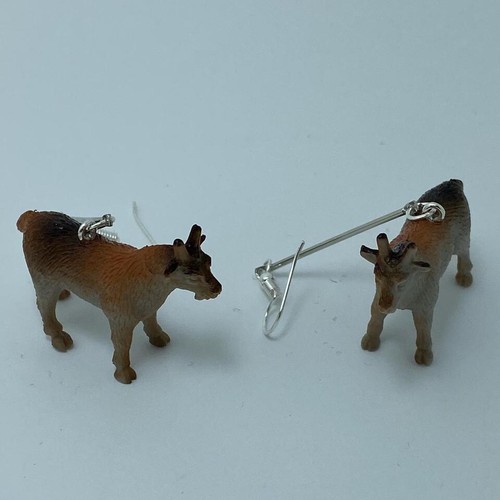 Large animal / zoo earrings , made from acrylic Kitsch Fun 8.5 cm Long - Picture 29 of 72