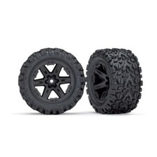 New Traxxas 6773 Rustler 4x4 Talon Ext Tires Mounted On Black 2.8 Wheels 2 New Traxxas 6773 Rustler 4x4 Talon Ext Tires Mounted On Black 2.8 Wheels 2