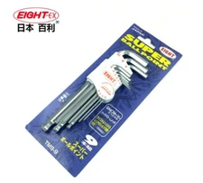 1 pcs  Ball head hex wrench set TMS-9 1.5-10mm