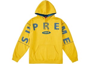 supreme sweatshirt yellow