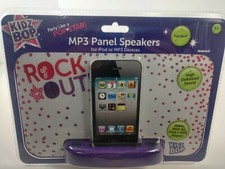 KIDZ BOP MP3 PANEL SPEAKERS for IPOD or MP3 Devices , PORTABLE, HIGH DEFINITION