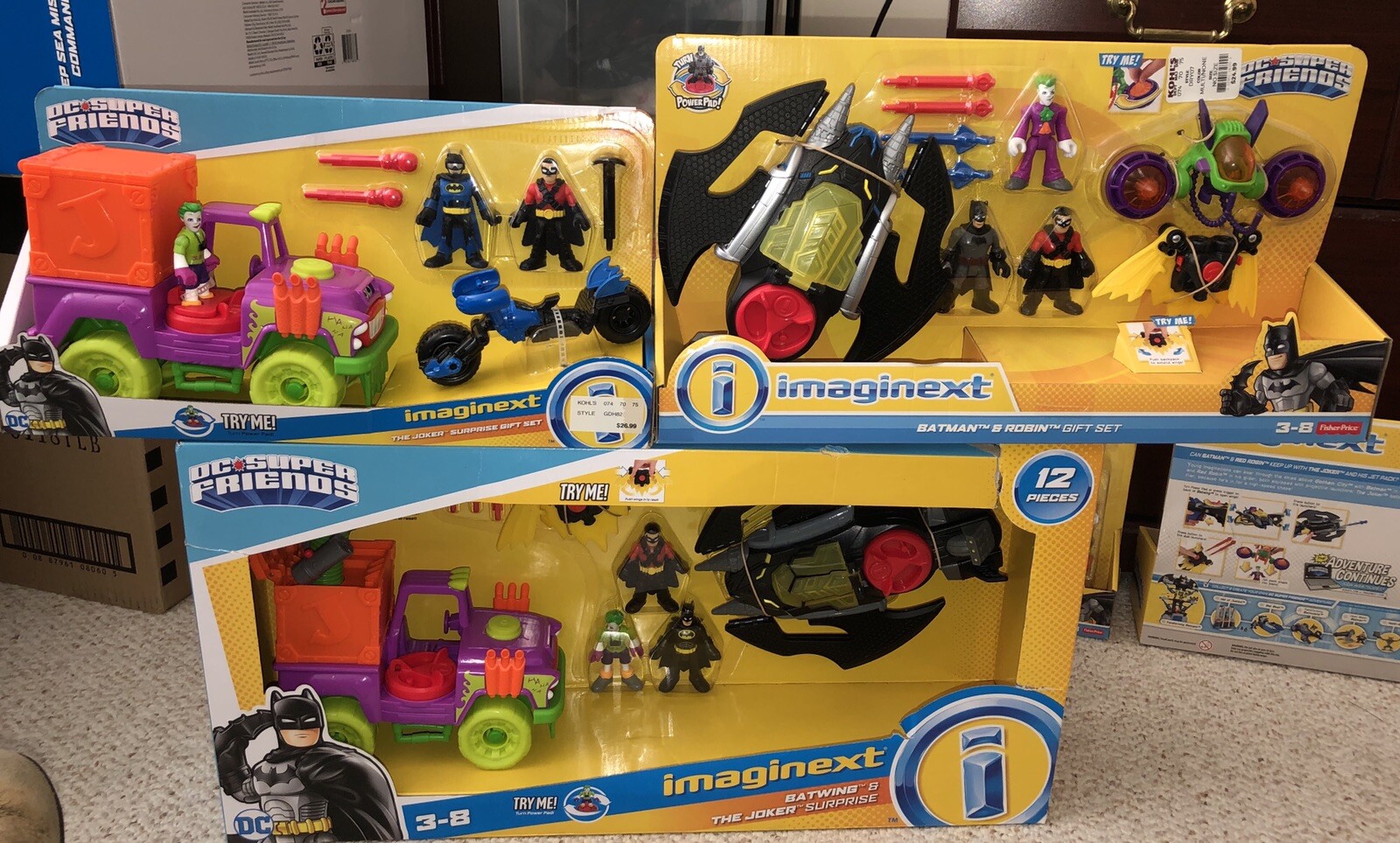 imaginext the joker surprise