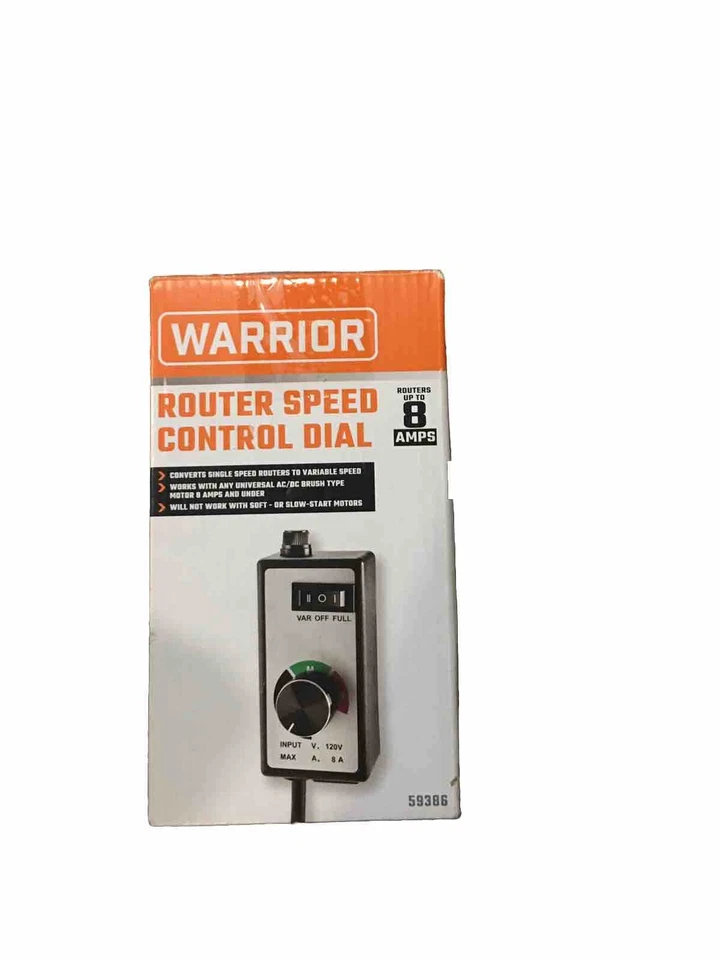 Variable Speed Control Electric Motor 8 Amp AC 120V 5938 - Image 3 of 3