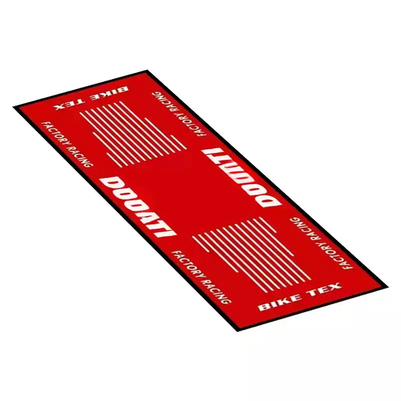 Alfombra de trabajo antideslizante para Ducati alfombra de piso para garaje de motocicleta taller Foto 3 de 4