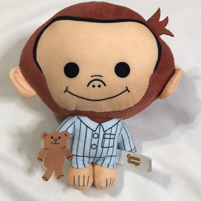 Curious George Plush Stuffed Animal Sleepy Teddy Bear