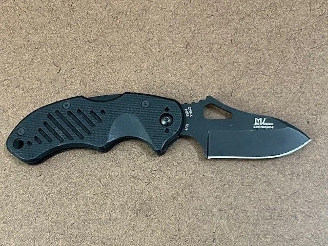 5.11 Tactical LDE Black Folding Knife TECH Mike Vellekamp Design-Great condition - Image 2 of 4