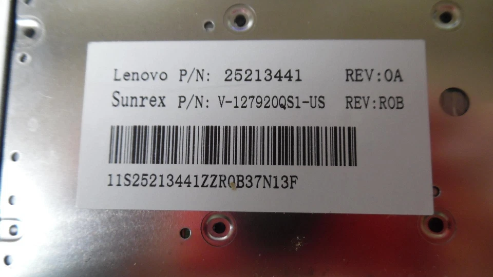 Lenovo IdeaPad S400 - Teclado QWERTY plateado y negro - 25213441 / Probado Foto 4 de 4