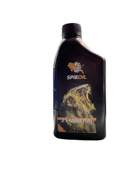 3 LITRO Olio motore moto/scooter 2T lubrificante minerale  Oil SPIEOIL ITALIAN