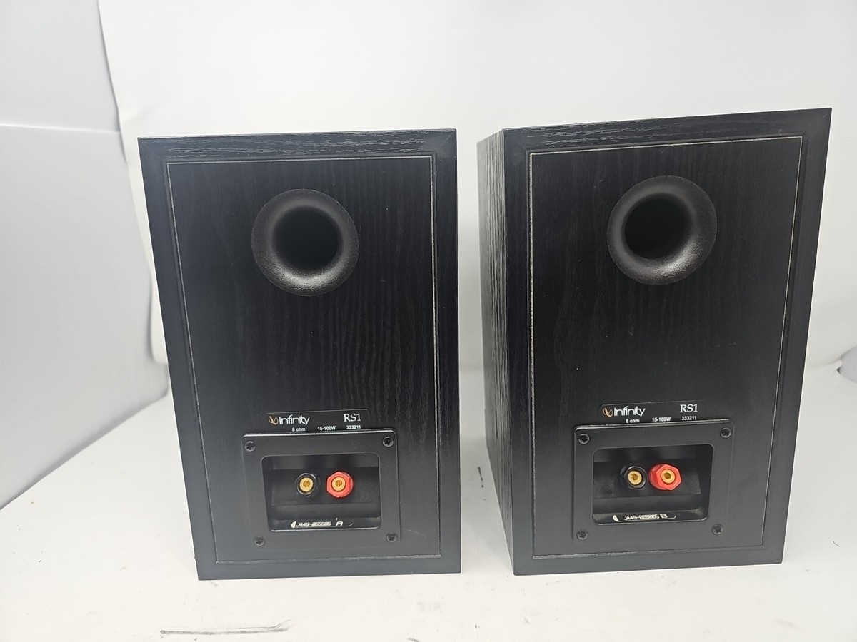 Infinity reference スピーカーL/R Infinity Reference Series RS1 Pair Bookshelf Speakers - Black | eBay