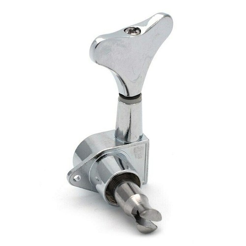 Acoustic Guitar String Tuning Pegs Tuners Machine Heads Keys Chrome 2X2 L+R - Picture 10 of 25
