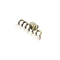 Ear Cuff Perlen Ohrklemme Ohrstecker Earring Ohrclip