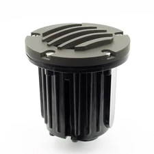 JET Lighting Black Brass Landscape Spotlight – 12V MR16 Outdoor Light