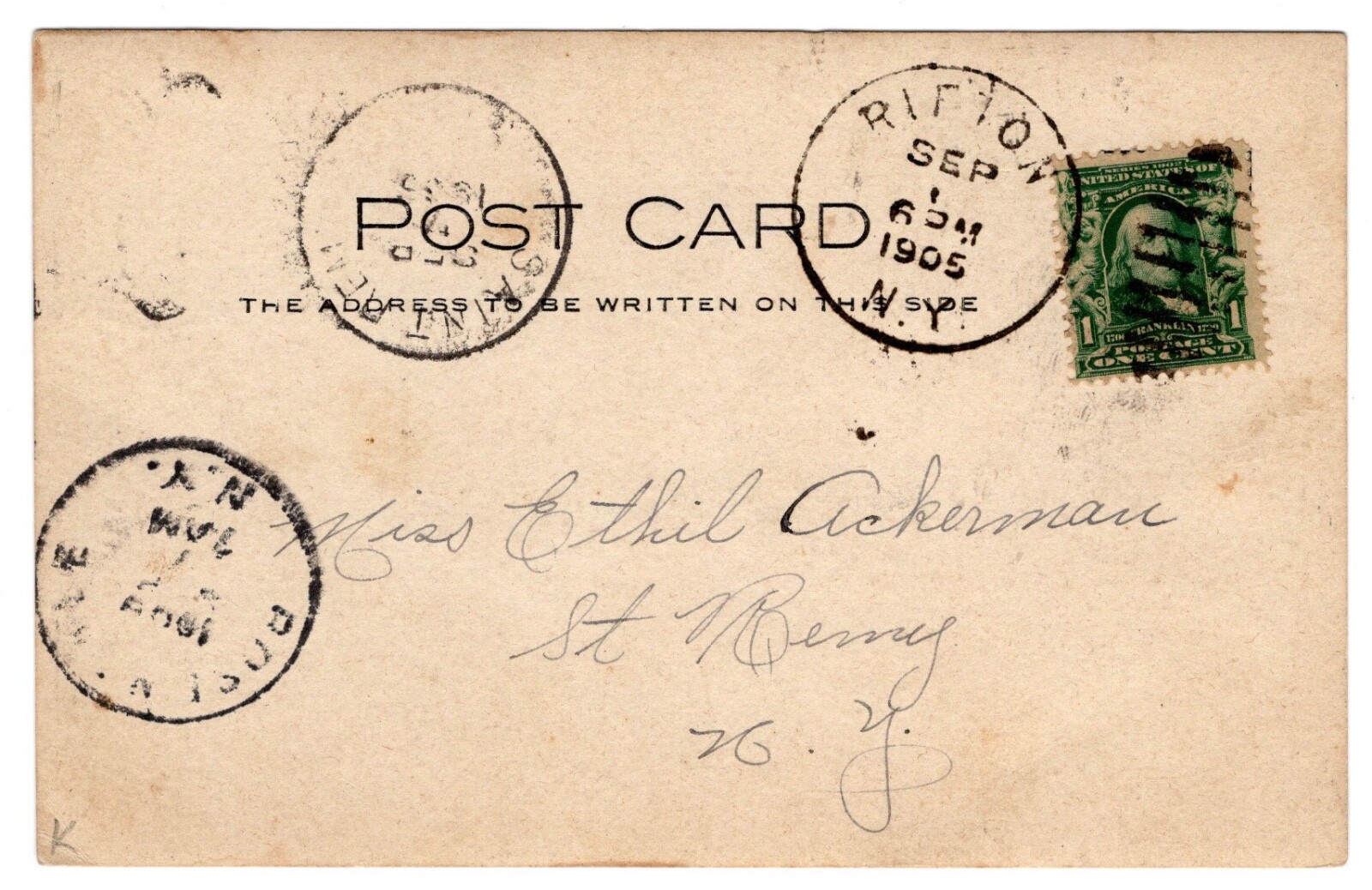 Rifton NY (Ulster) 1905 Real Photo Buttermilk Falls eBay