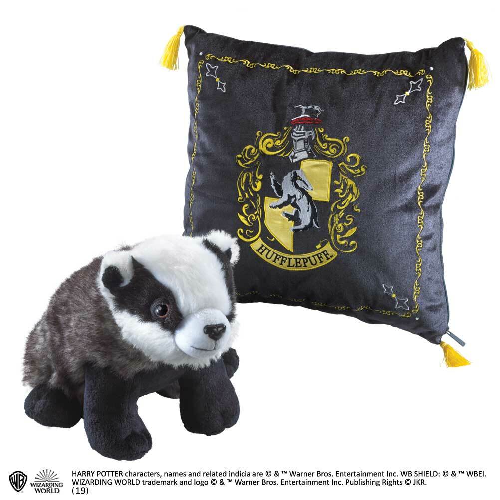 ABYSTYLE Penna Harry Potter Tassorosso - Inchiostro Nero, Parte In Metallo 3D, Altezza 15 Cm - 2