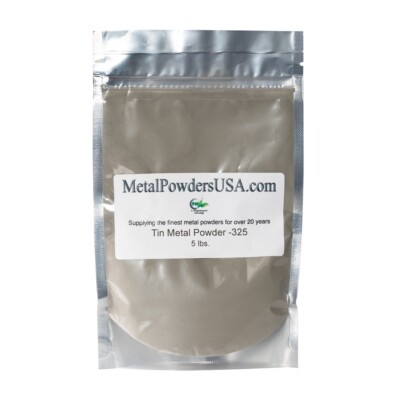 Tin Metal Powders 5LBS -325 mesh Cold casters choice. Rapid shipping