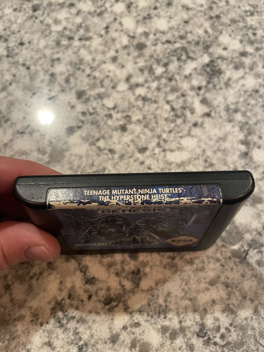 Sega Genesis Teenage Mutant Ninja Turtles Hyperstone Heist