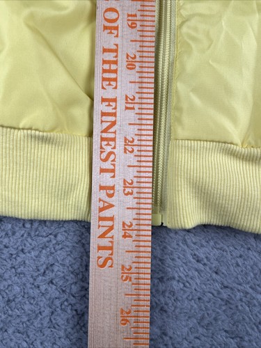 Giacca Bomber Friends TV Show MEDIA Giallo Zip-up LS Central Perk NUOVO costume - Foto 19 di 20