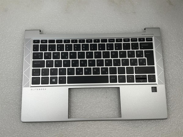 FüR Hp Elitebook 830 G7 M08700-BA1 Slowenische Palmrest Tastatur Oberschale Neu-image