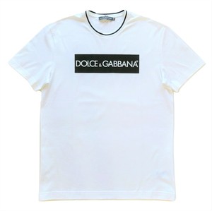 dolce and gabbana plain white t shirt