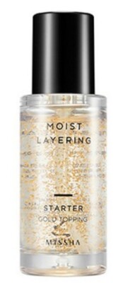Missha Moist Layering starter Gold Topping 30ml make up base moisture
